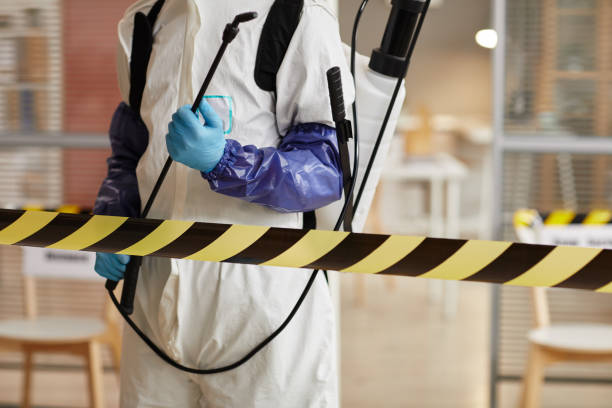 Professional Biohazard technician working in Waverly, TN